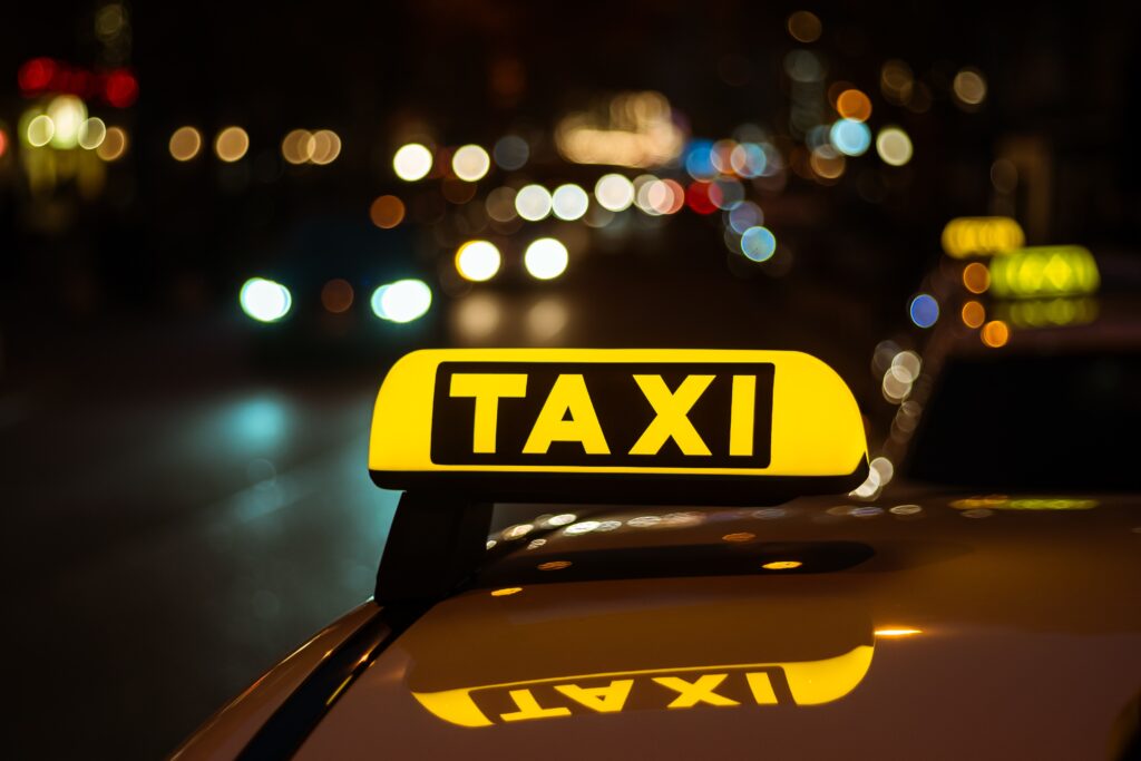 Gele taxi